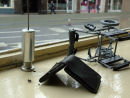 Untitled (black wheelchair)
