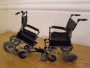 Untitled (grey wheelchair) & Untitled 2 (grey wheelchair)